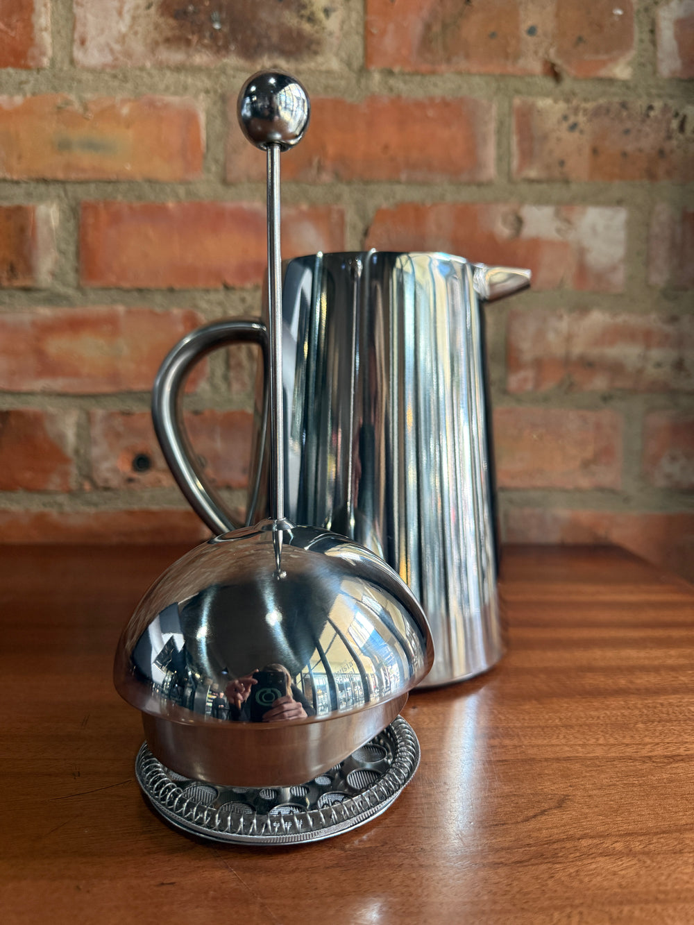 Thermique Coffee Plunger Double Wall Stainless Steel 1L (8 cup)